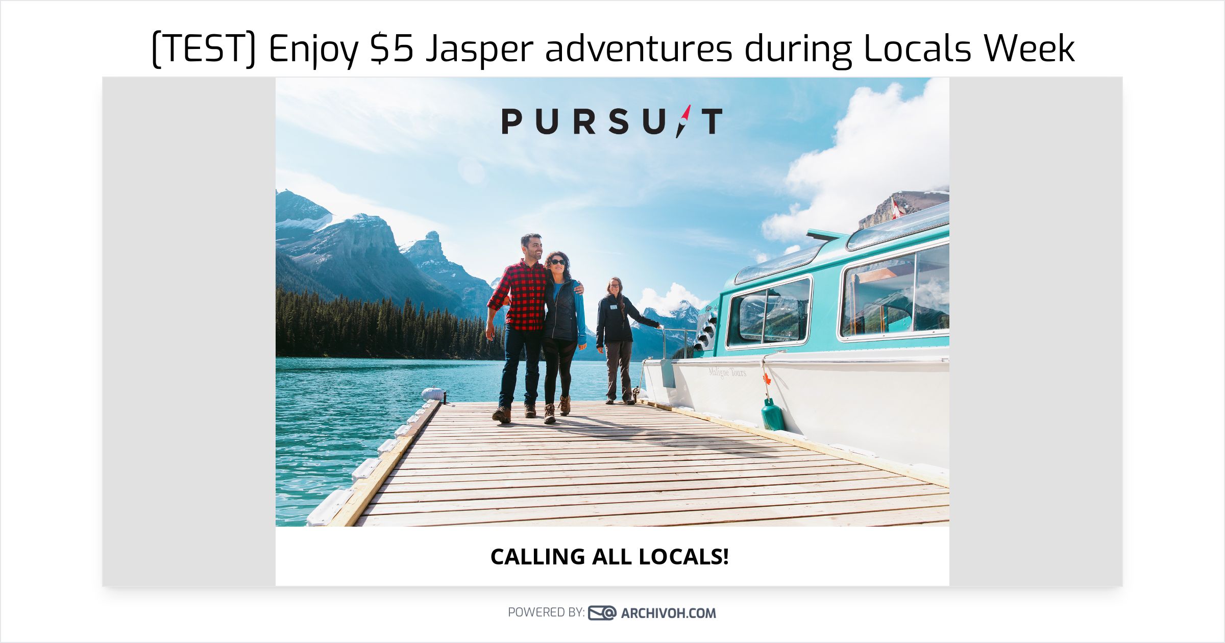 [TEST] Enjoy $5 Jasper adventures during Locals Week